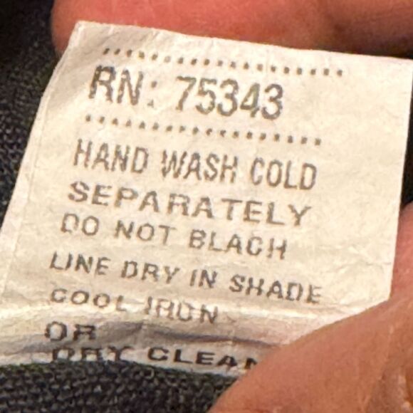 ALESSIA PACINI Women 1X %100 Linen Dark Blue Sleeveless Dress w Button Detail - Picture 6 of 9